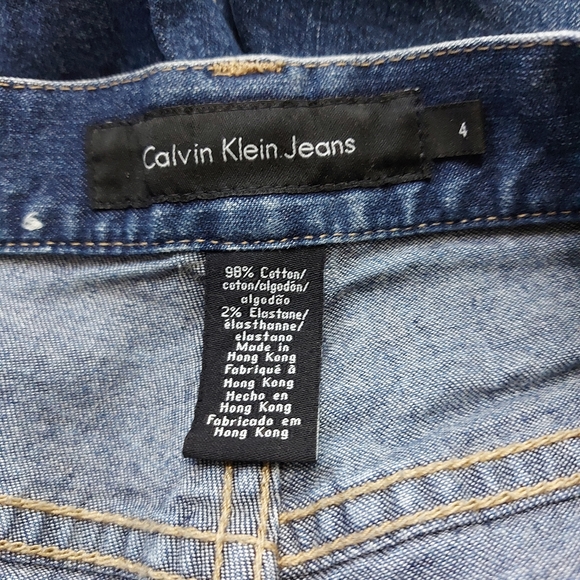 Calvin Klein Bootcut Jeans Sz 4 Vintage - Picture 4 of 9